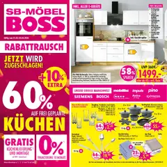 SB Möbel Boss Prospekt 	 ab 21.03.2026 gültig