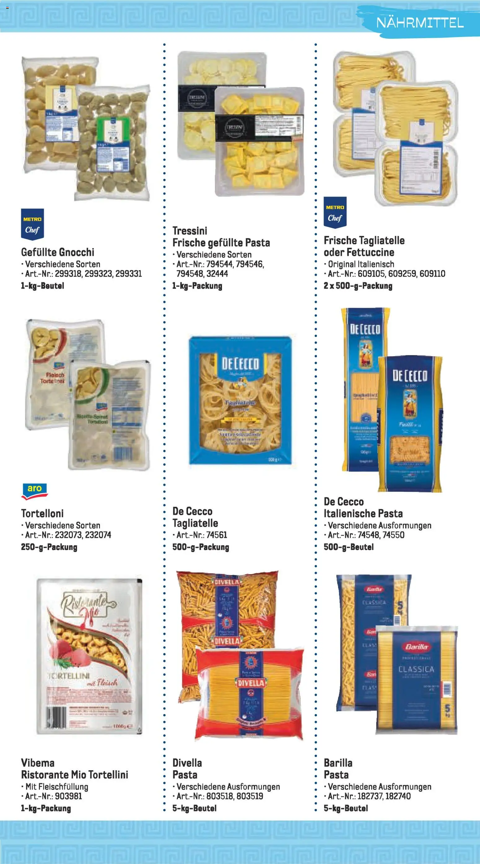 Metro Highlights Mediterrane Gastronomie – gültig ab 01.02.2026 | Seite: 8 | Produkte: Ristorante, Barilla, Pasta