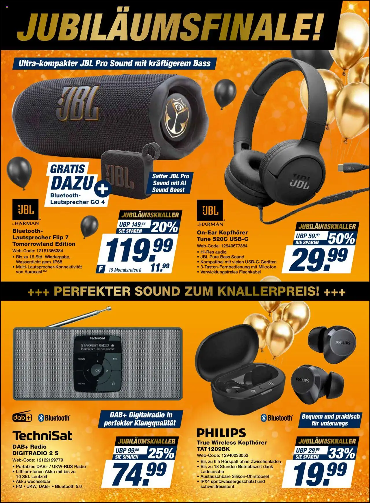 Expert Jubiläumsfinale – gültig ab 20.10.2025 | Seite: 7 | Produkte: Mikrofon, Lautsprecher, Audio, Kopfhörer