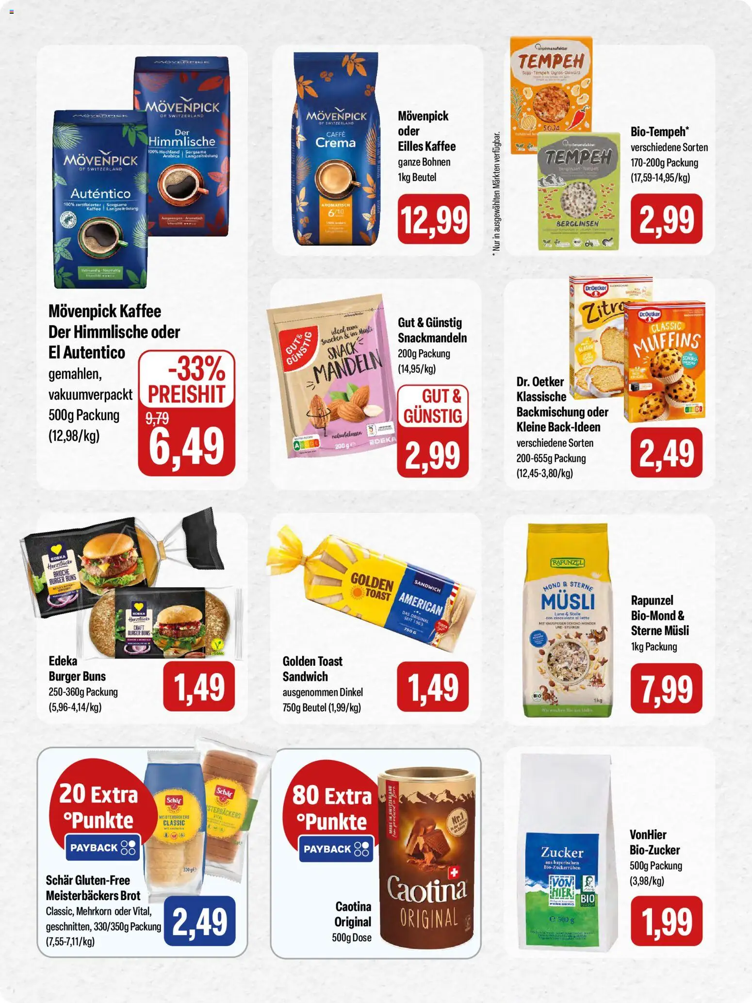 Feneberg Angebote – gültig ab 30.04.2026 | Seite: 11 | Produkte: Kaffee, Eilles kaffee, Burger, Movenpick kaffee