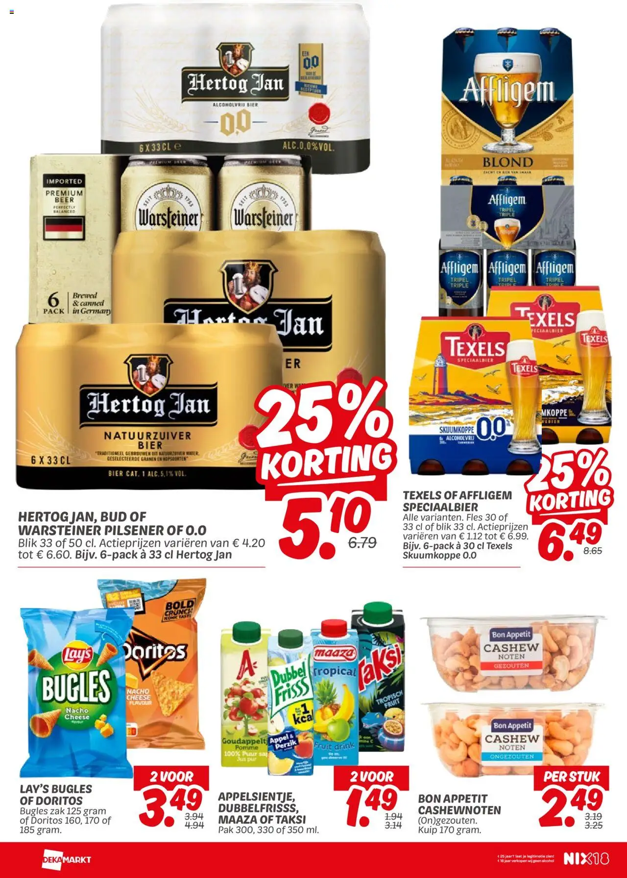  | Pagina: 20 | Producten: Snacks, Zak, Alcohol, Appel