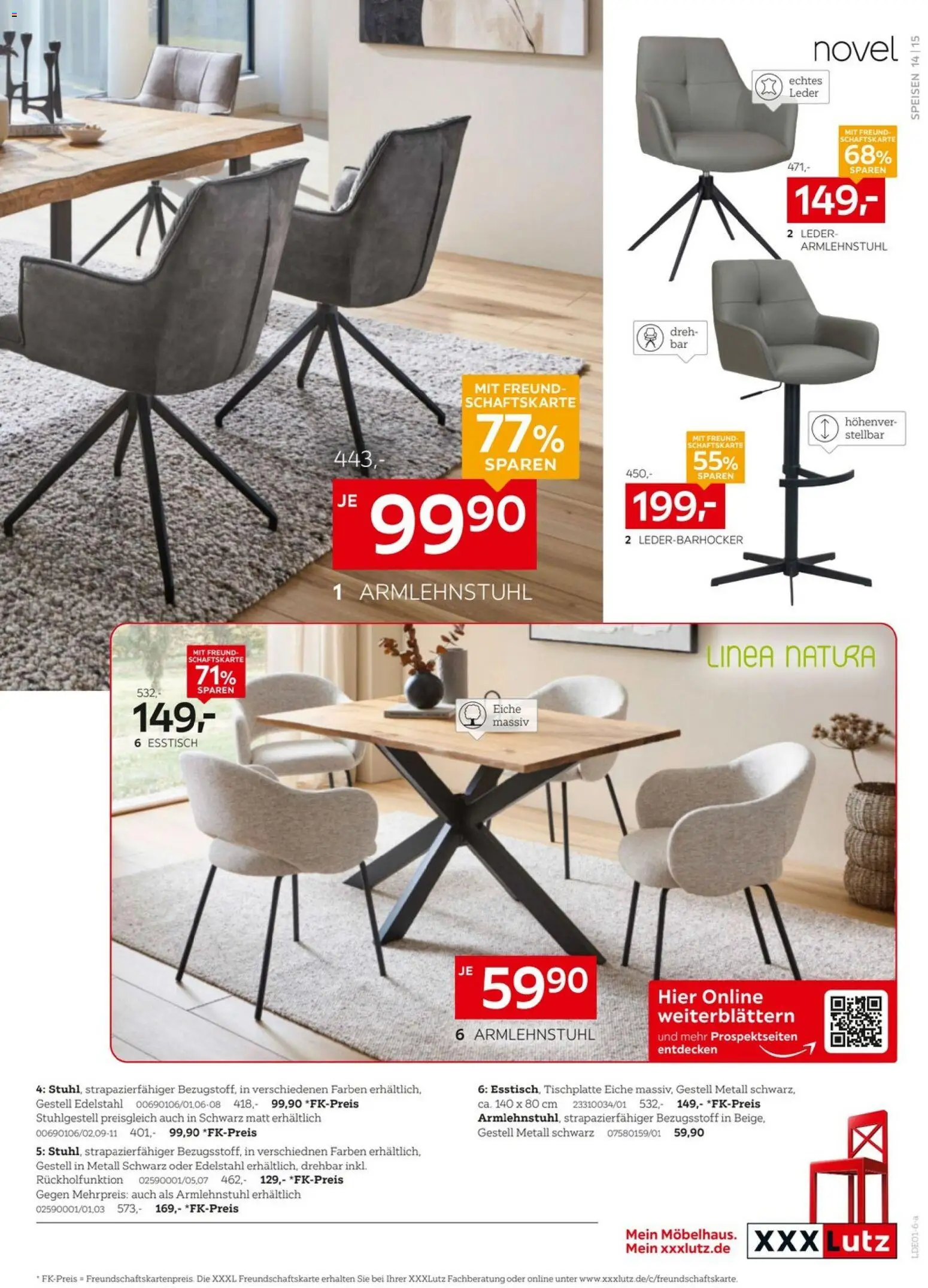 XXXL Lutz - Nr. 1 beim Preis – gültig ab 27.12.2025 | Seite: 19 | Produkte: Esstisch