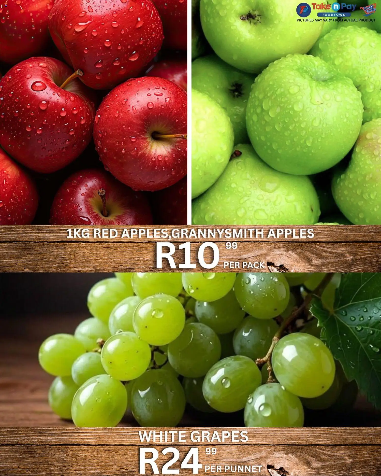 New Take n Pay catalogue – valid from 07.04.2026 | Page: 2 | Products: Apples, Grapes