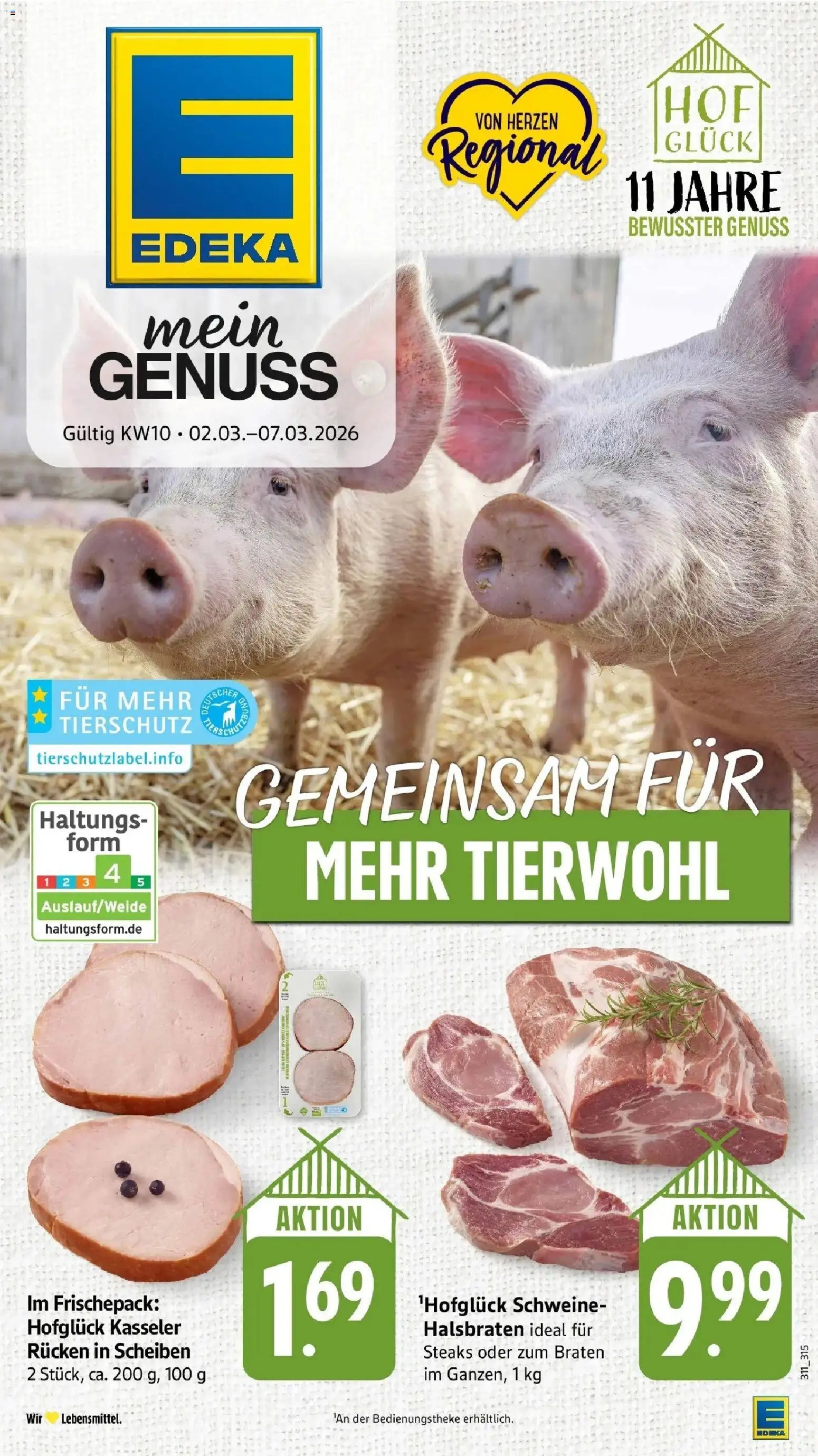 Edeka prospekt Bruchsal - Untergrombach	 – gültig ab 01.03.2026 | Seite: 1