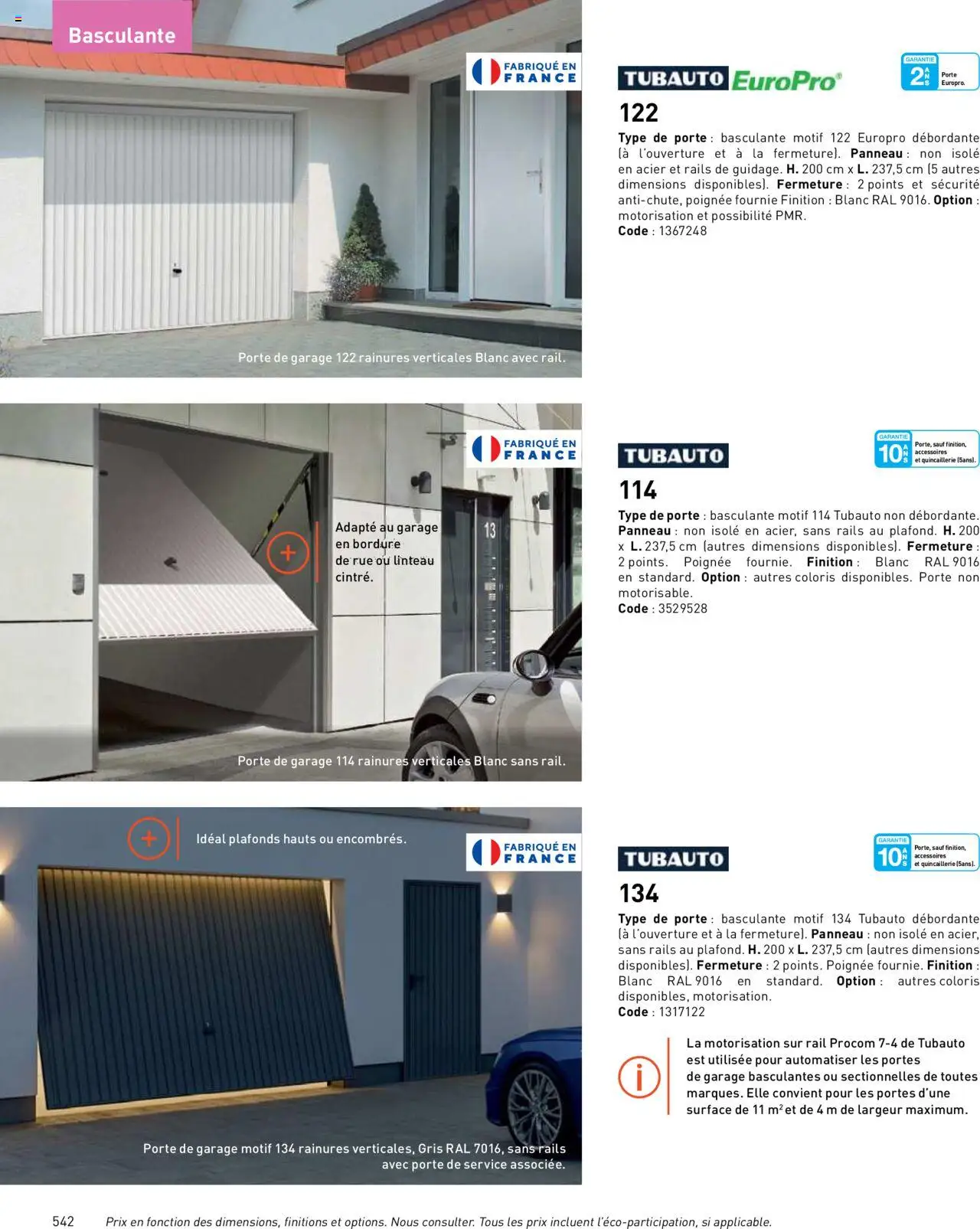  | Page: 542 | Produits: Porte, Portes
