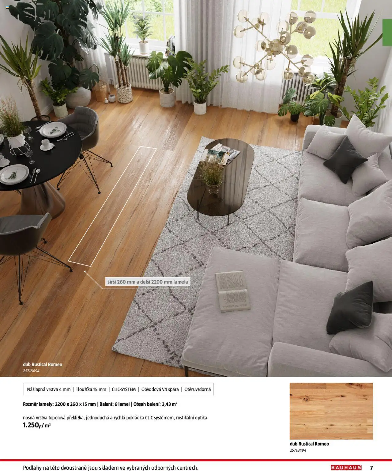 Bauhaus katalog Podlahové krytiny od 01.08.2025 | Strana: 7