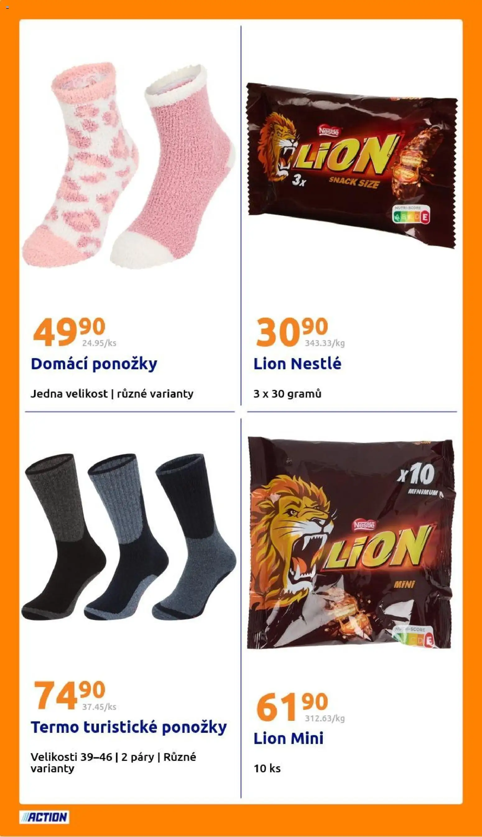 Action leták od 24.12.2025 | Strana: 18 | Produkty: Ponožky