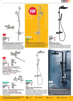 Senukai leidinys galioja nuo 07.01.2026 | Puslapis: 31 | Prekių: Maišytuvas, Stovas, Dušo maišytuvas