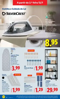 Pré-visualização W5 Capa para Tábua de Engomar, Revestimento 100% algodão Medidas universais entre 110-120 cm de comprimento e 30-38 cm de largura válido de 12.01.2026 | Página: 2 | Produtos: Ferro, Cabides, Calças, Base