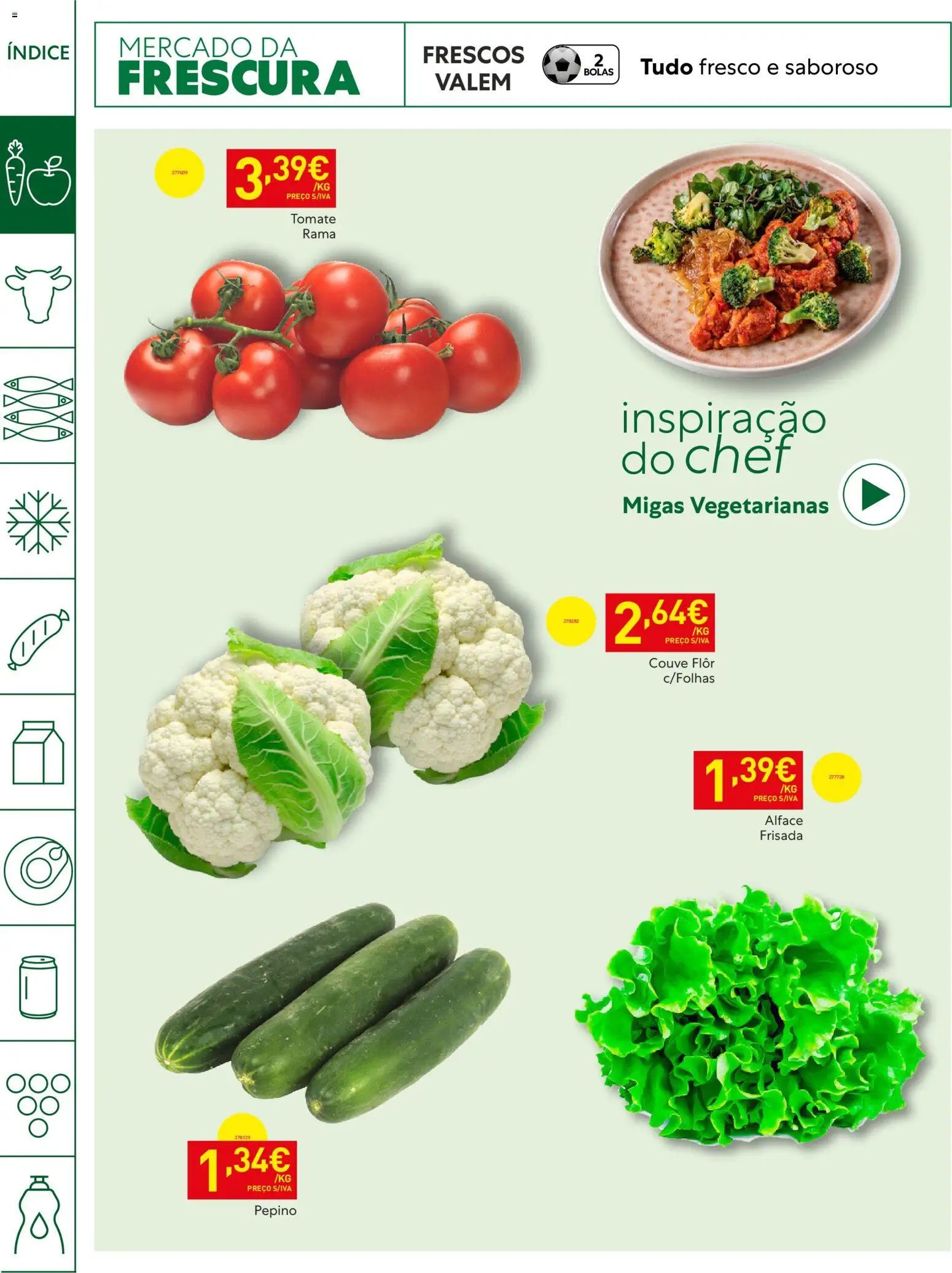 Recheio Horeca Madeira │ válido de 28.04.2026 | Página: 4 | Produtos: Tomate, Alface, Couve