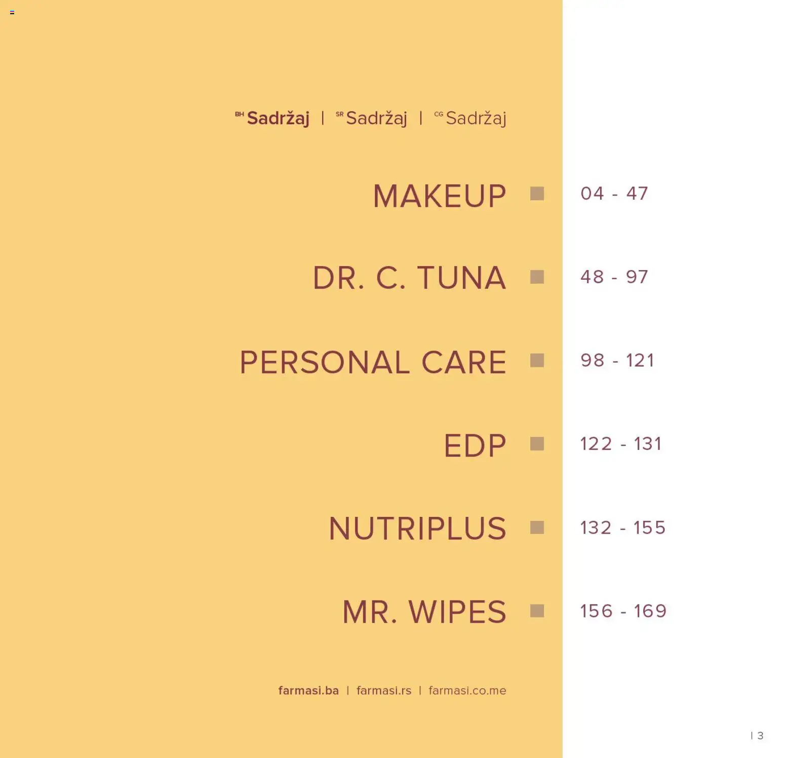Farmasi katalog - važi od 01.01.2026 | Strana: 3