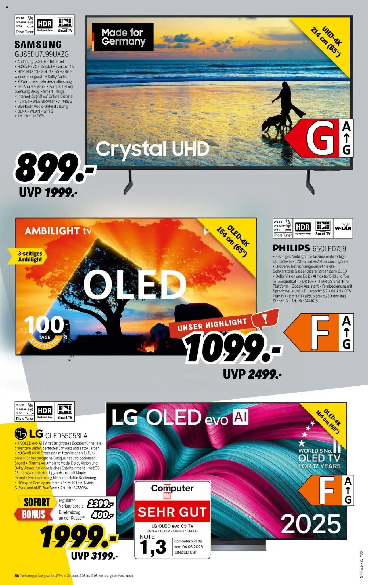 Medimax Prospekt Bautzen - gültig ab dem 16.08.2025 | Seite: 7 | Produkte: LG, Philips, Samsung, Computer