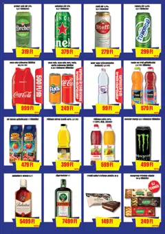 Magnetic Akciós újság - amely érvényes a következő dátumtól: 22.10.2025 | Oldal: 3 | Termékek: Jägermeister, Málna, Heineken, Multivitamin
