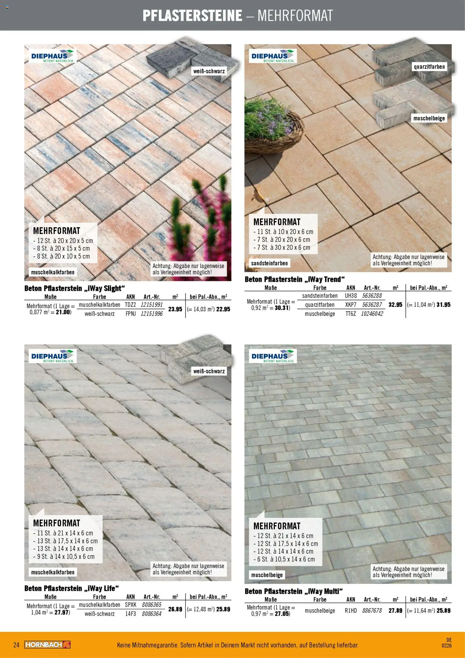 Hornbach Garten- & Terrassengestaltung – gültig ab 12.02.2026 | Seite: 24