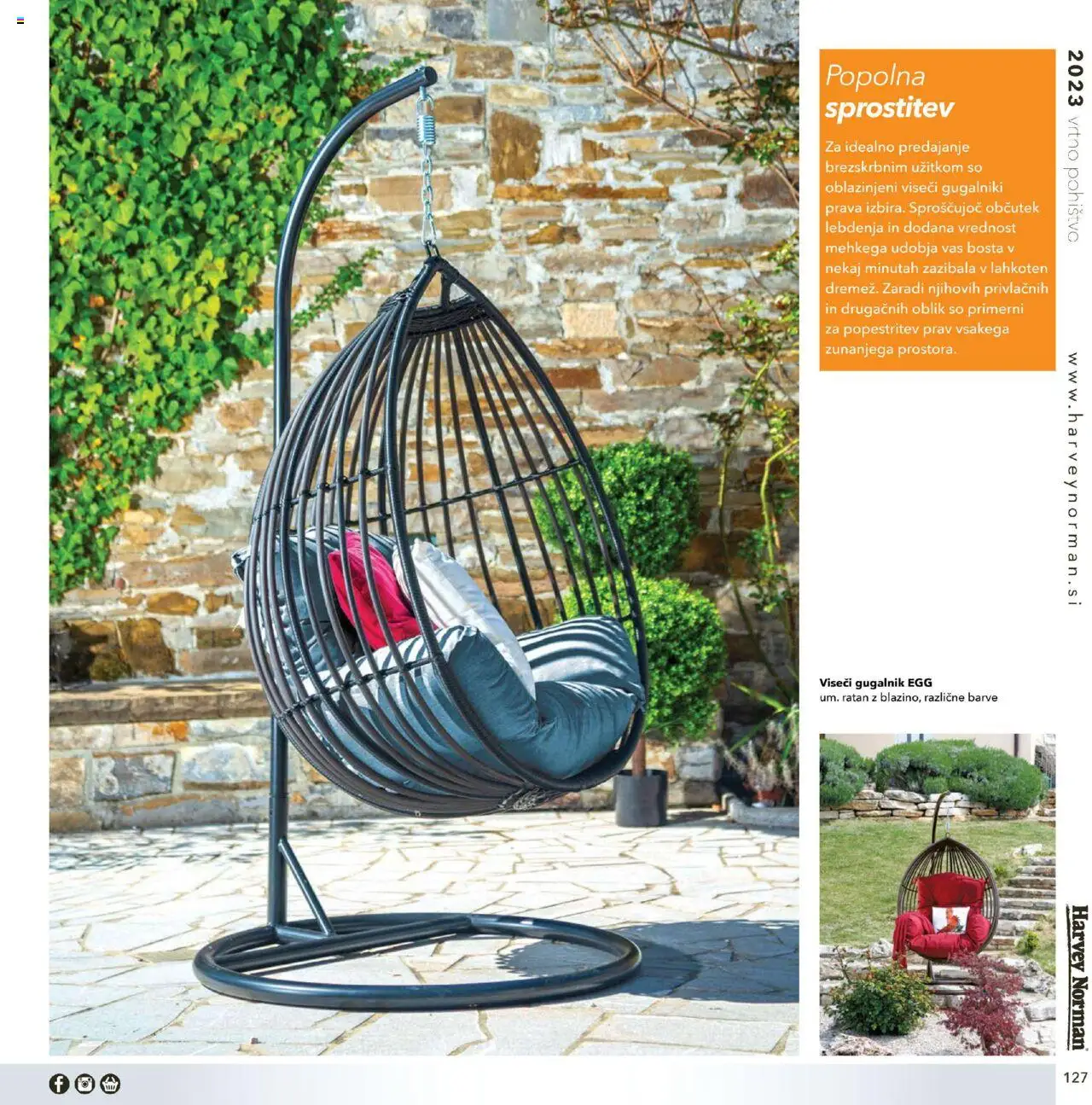 Harvey Norman - Katalog - Vrtno pohištvo │ velja od 01.03.2023 | Stran: 127