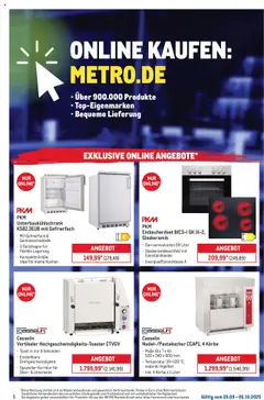 Metro Online: Wochen-Angebote ab 29.09.2025 gültig