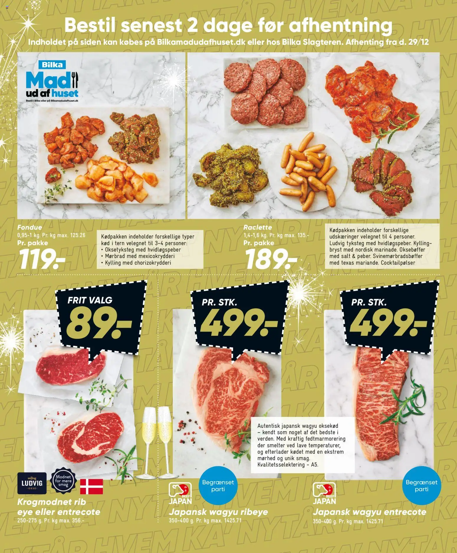 Bilka tilbudsavis – gyldig fra 25.12.2025 | Side: 23 | Produkter: Cocktailpølser, Salt, Entrecote, Søm