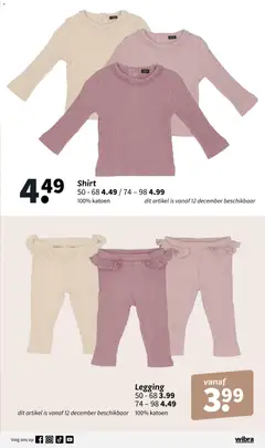 Wibra - Folder week 49 - Voorbeeld van een folder van Wibra, geldig van 08.12.2025 | Pagina: 7 | Producten: Shirt, Legging