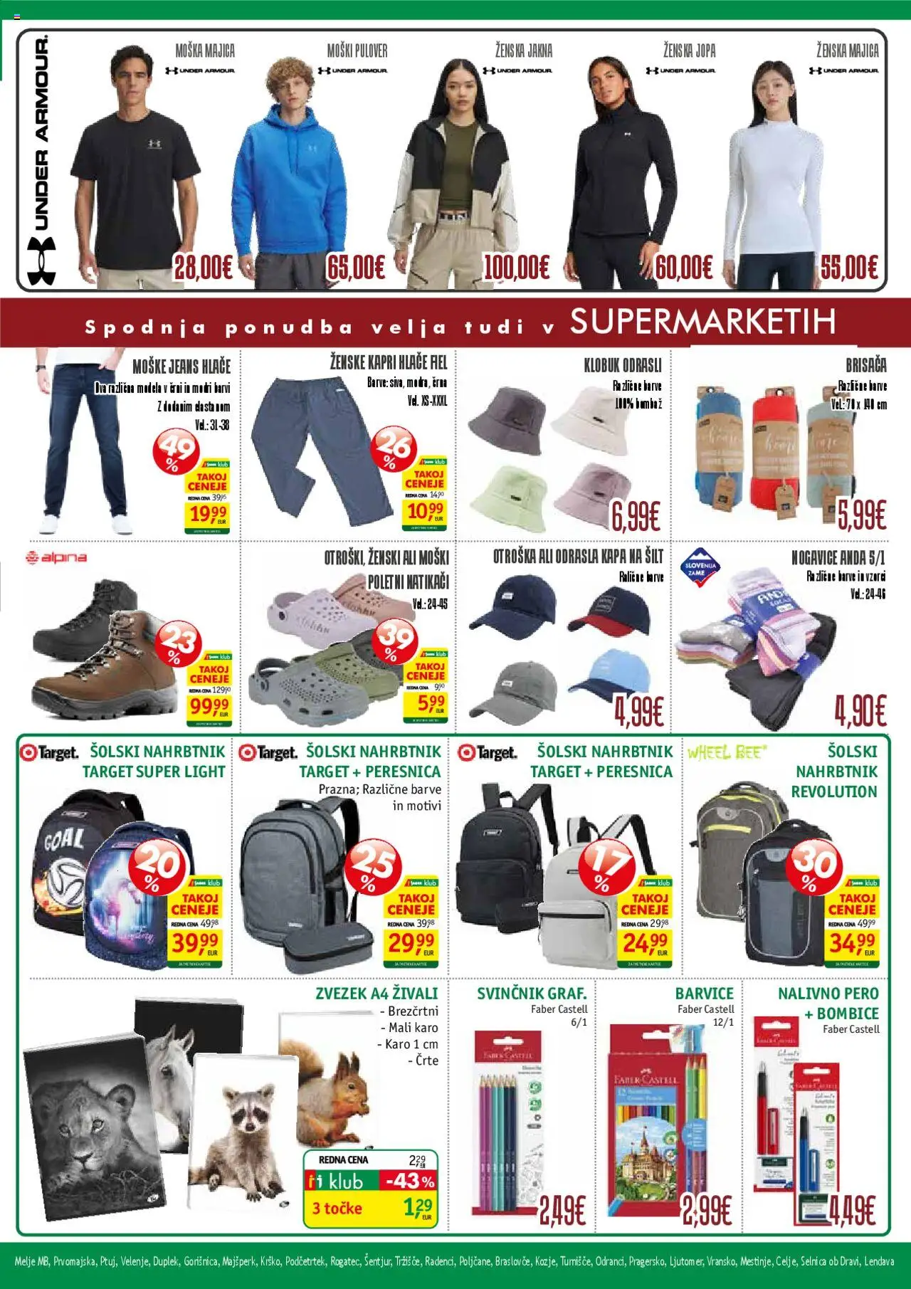 Jager katalog tekstil │ velja od 06.08.2025 | Stran: 2 | Izdelki: Zvezek, Peresnica, Majica, Klobuk
