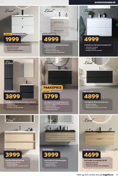 Forhåndsvisning av Megaflis kundeavis gyldig fra 09.04.2026 | Side: 15 | Produkter: Servant, Speil, Speilskap, Håndtak
