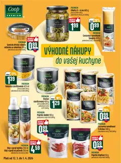 COOP Jednota leták platný od 12.03.2026 | Strana: 4 | Produkty: Paprika, Olej, Kuchyne, Kukurica