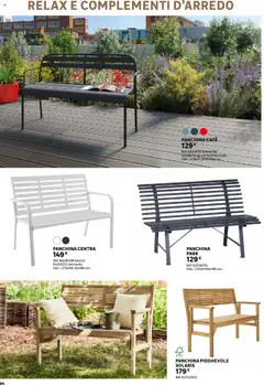 Anteprima del volantino Catalogo Giardino 2025 Leroy Merlin valido a partire dal 02.06.2025 | Pagina: 84 | Prodotti: Panchina