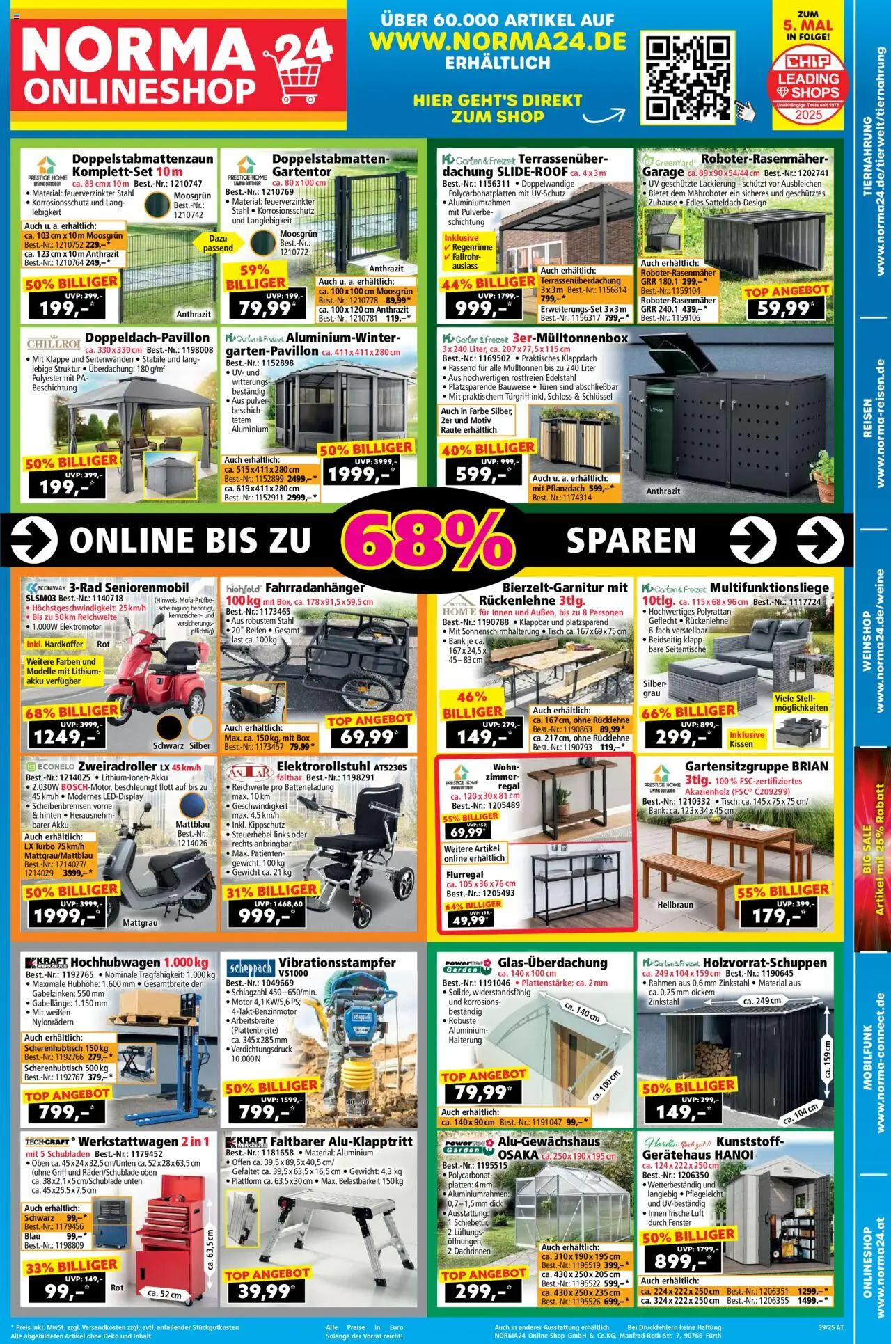 Norma Online Shop gültig ab 21.09.2025 | Seite: 1 | Produkte: Gewicht, Kissen, Regal, Box