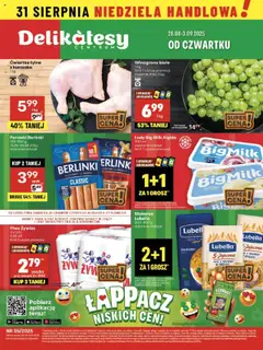 Pogląd oferty "Delikatesy Centrum Gazetka" - ważna od 28.08.2025