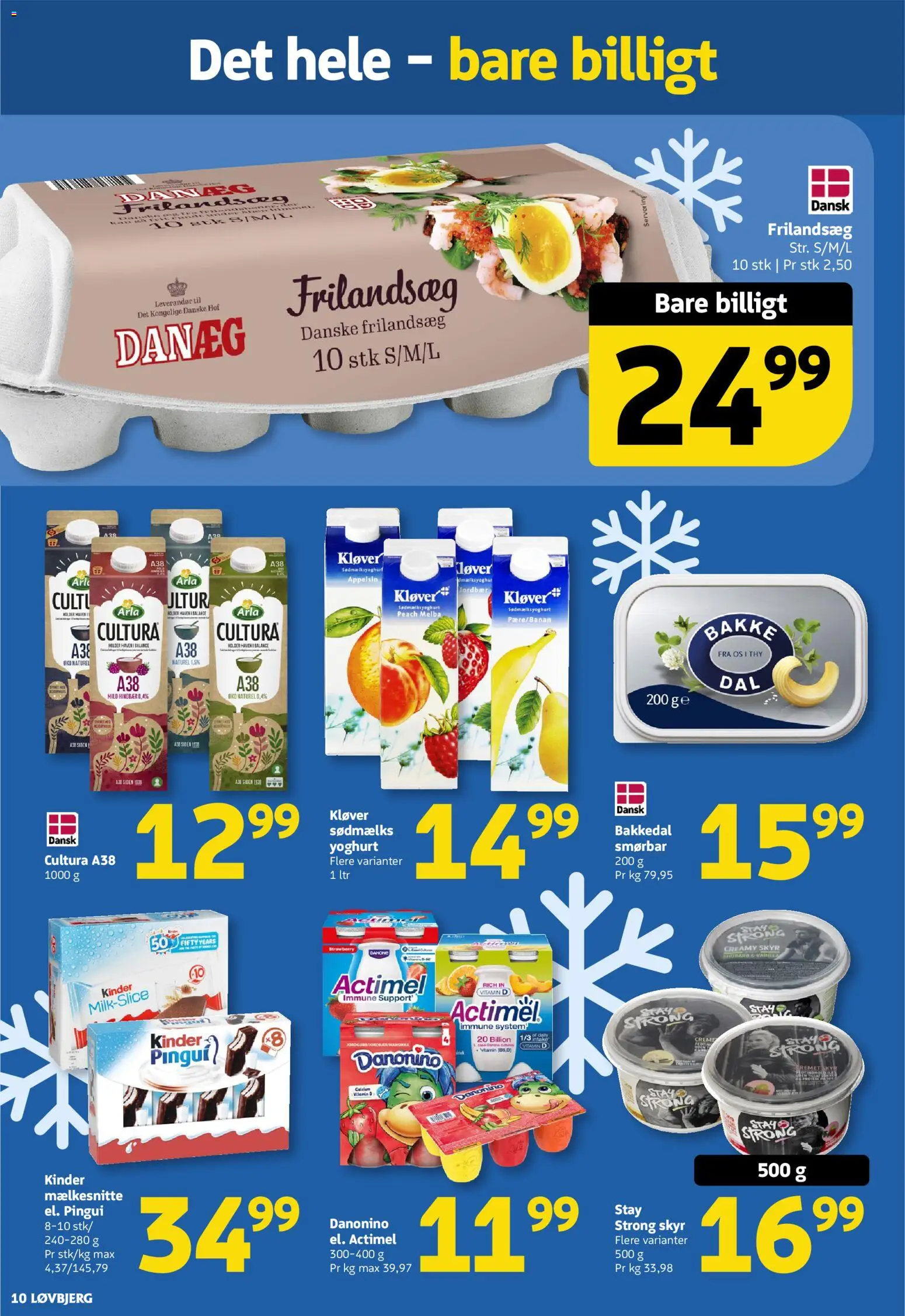 Løvbjerg tilbudsavis – gyldig fra 23.01.2026 | Side: 10 | Produkter: Yoghurt, Creme, Skyr, Jordbær