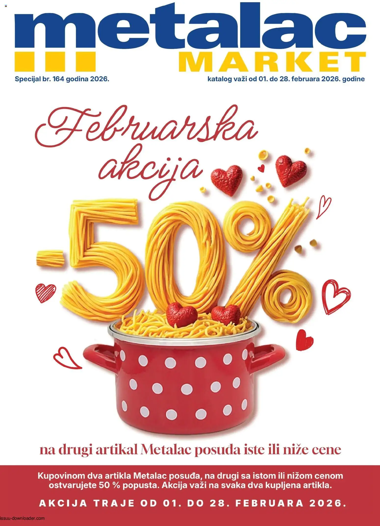 Metalac Market katalog - važi od 01.02.2026 | Strana: 1