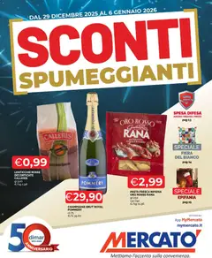 Anteprima del volantino Volantino Mercatò	 valido a partire dal 29.12.2025