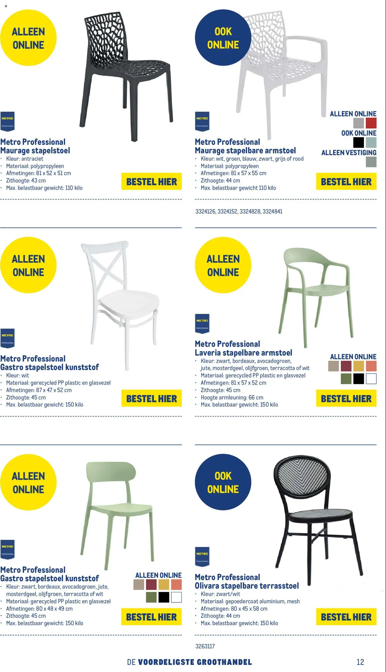 {H1} | Pagina: 12 | Producten: Gewicht