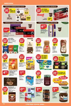 Pré-visualização CÁPSULAS P/MÁQUINA DOLCE GUSTO, Cápsulas para máquina Dolce Gusto válido de 13.11.2025 | Página: 16