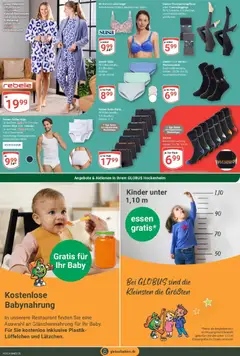 Globus prospekt Hockenheim	 ab 02.11.2025 gültig | Seite: 26 | Produkte: Babynahrung, BH, Socken