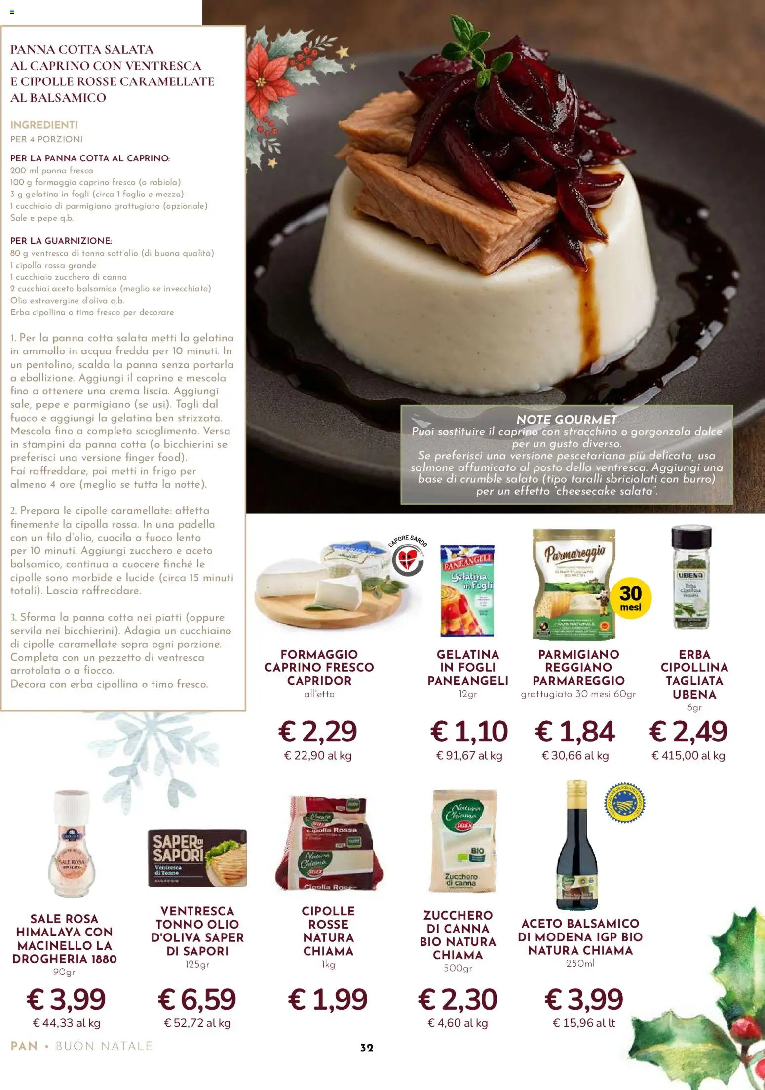 Volantino Pan del 13.11.2025 | Pagina: 32 | Prodotti: Pepe, Aceto, Padella, Robiola
