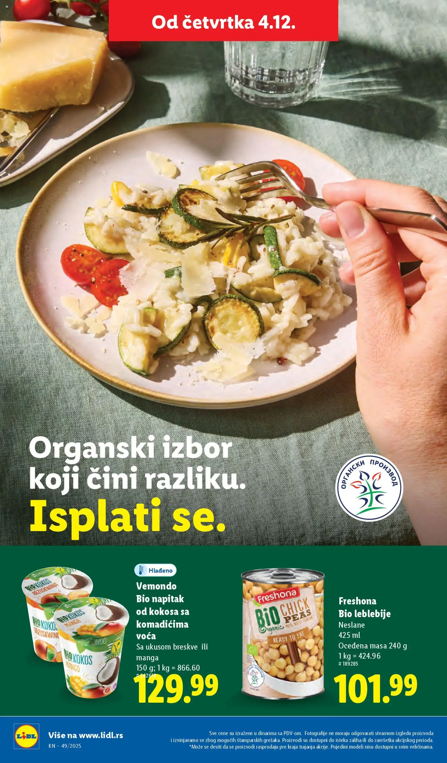 Lidl katalog - važi od 04.12.2025 | Strana: 50