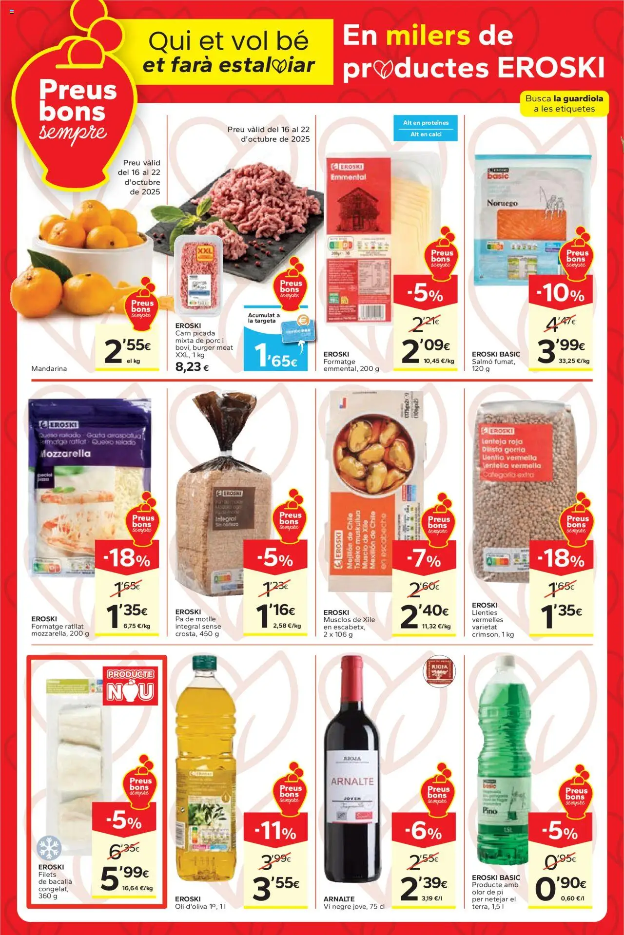 Caprabo folleto │ válido desde el 16.10.2025 | Página: 2 | Productos: Queso