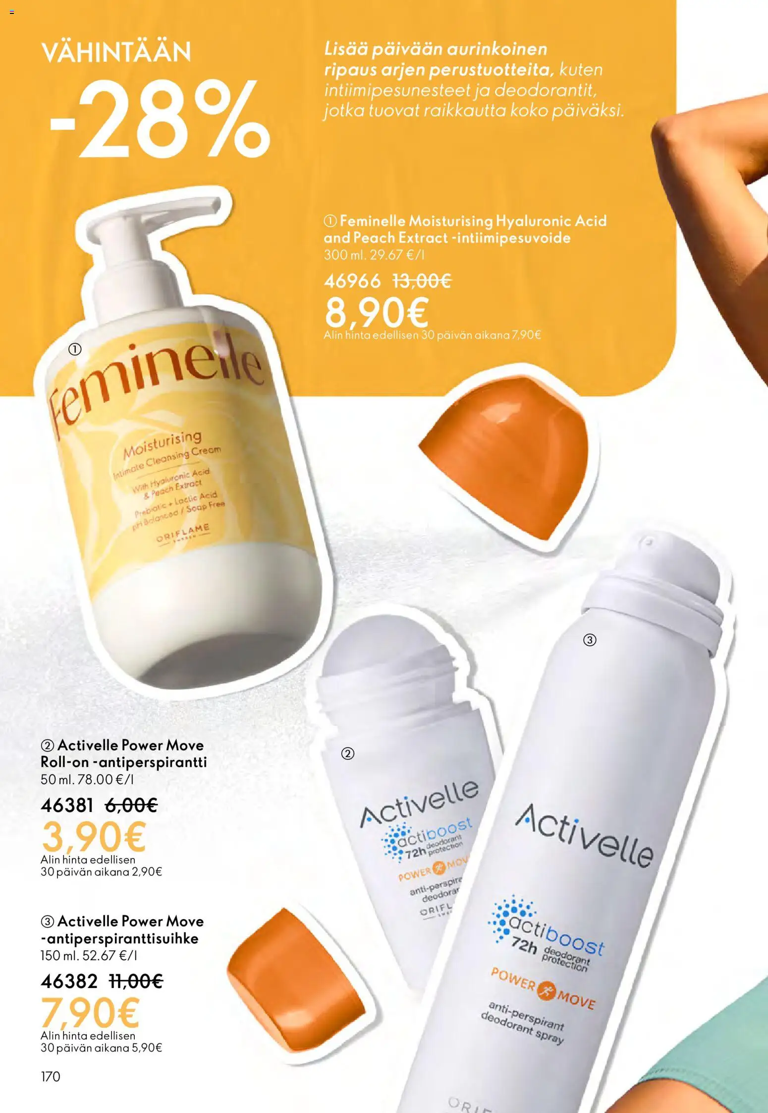 Oriflame - Esite 03 – voimassa 18.02.2026 alkaen | Sivu: 170 | Tuotteet: Antiperspirantti