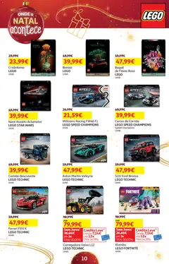 Pré-visualização Auchan - Presentes válido de 18.11.2025 | Página: 10 | Produtos: PC, Flores