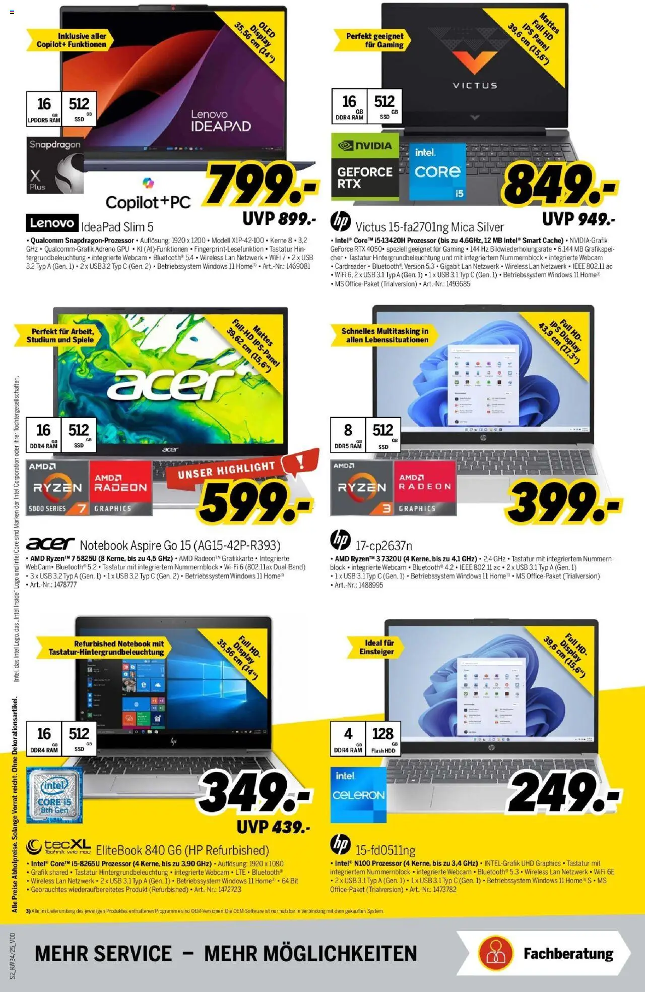 Medimax Prospekt Bautzen - gültig ab dem 16.08.2025 | Seite: 2 | Produkte: Lenovo, USB, Notebook, Tastatur