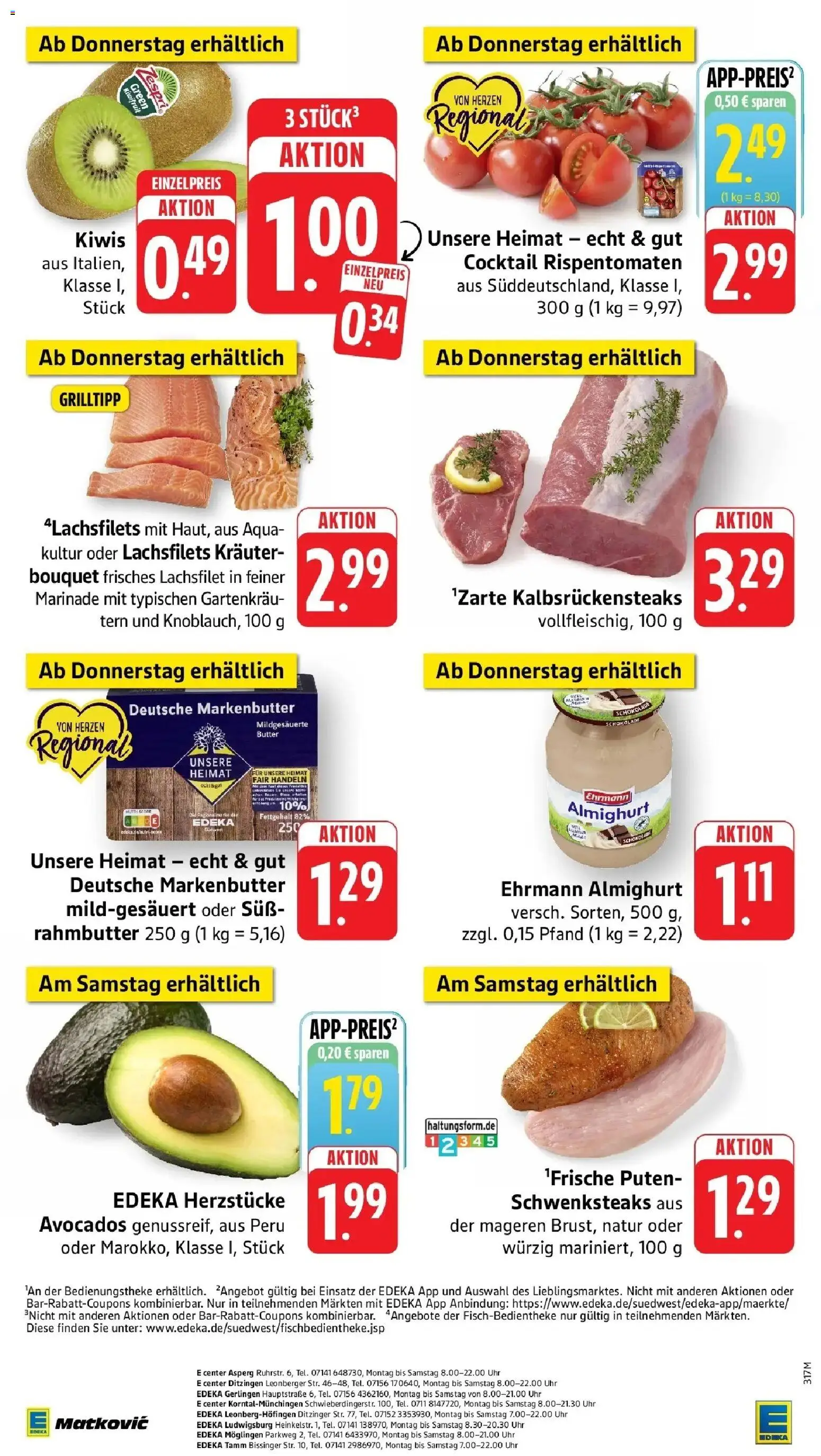 Edeka prospekt Möglingen	 – gültig ab 12.04.2026 | Seite: 48 | Produkte: Ehrmann almighurt, Butter, Schokolade, Uhr