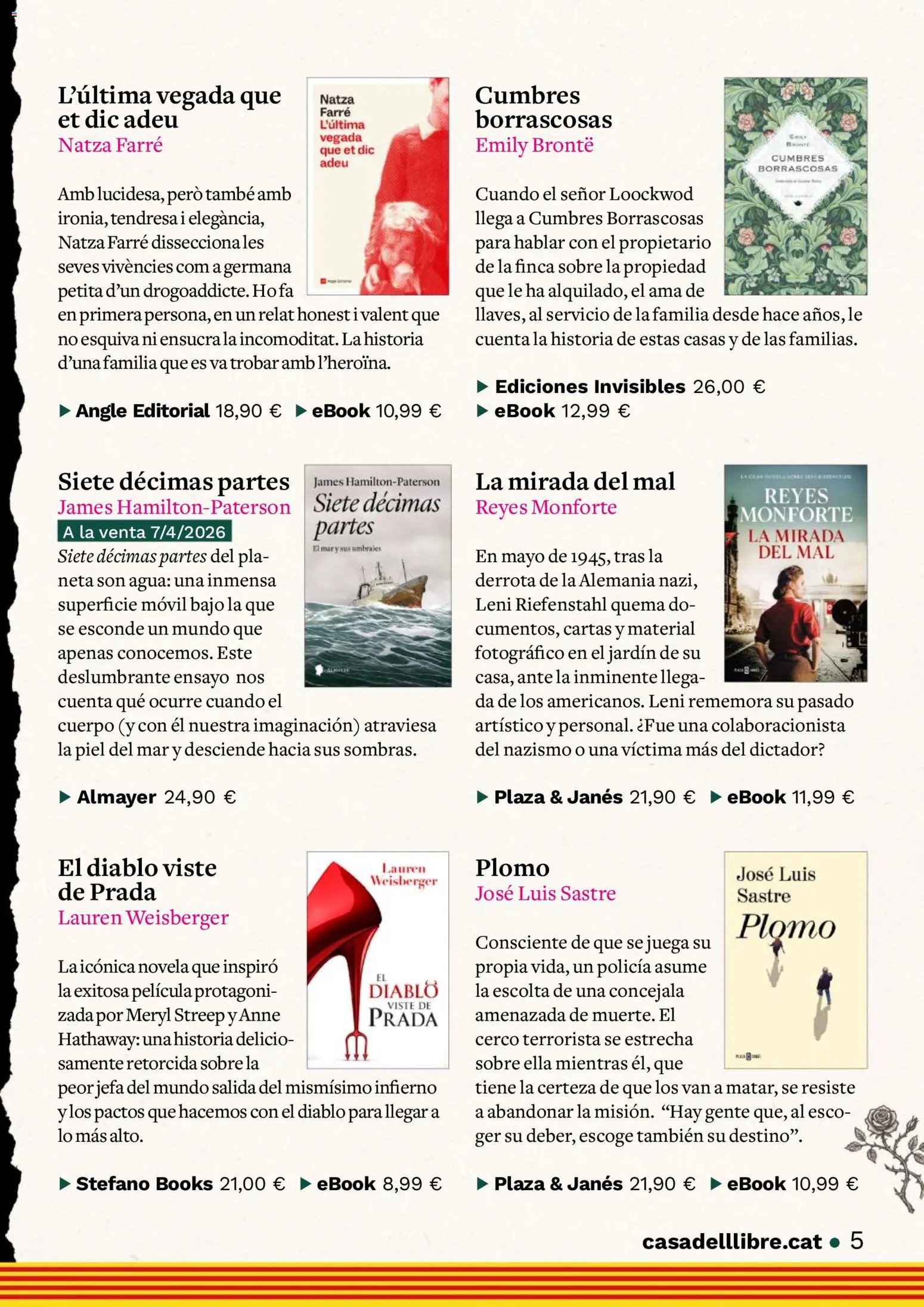 Casa del libro Rebel el qui llegeix │ válido desde el 01.04.2026 | Página: 5 | Productos: Juega