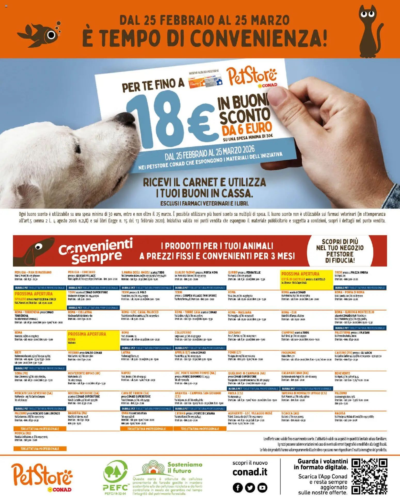 Volantino Conad del 25.02.2026 | Pagina: 8 | Prodotti: Pizza, Tè, Polo