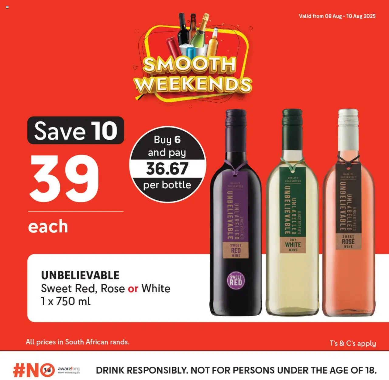 Makro Smooth Weekends │ valid from 08.08.2025 | Page: 1 | Products: Wine
