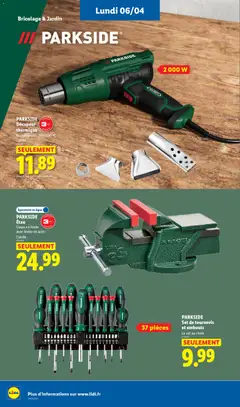 LIDL - Prévisualisation de LIDL catalogue semaine 14 valide à partir de 02.04.2026 | Page: 54 | Produits: Tournevis