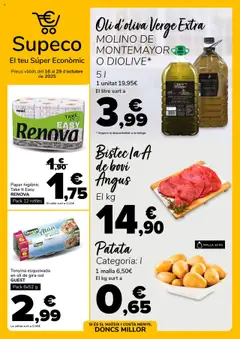 Vista previa Supeco folleto válido desde el 16.10.2025