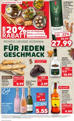 OSBORNE Veterano, span. Spirituose, im traditionellen Solera-Verfahren mind. 12 Monate in Eichenholzfässern gereift, 30 Vol. % je 0,7-I-FI. ab 23.10.2025 gültig | Seite: 8