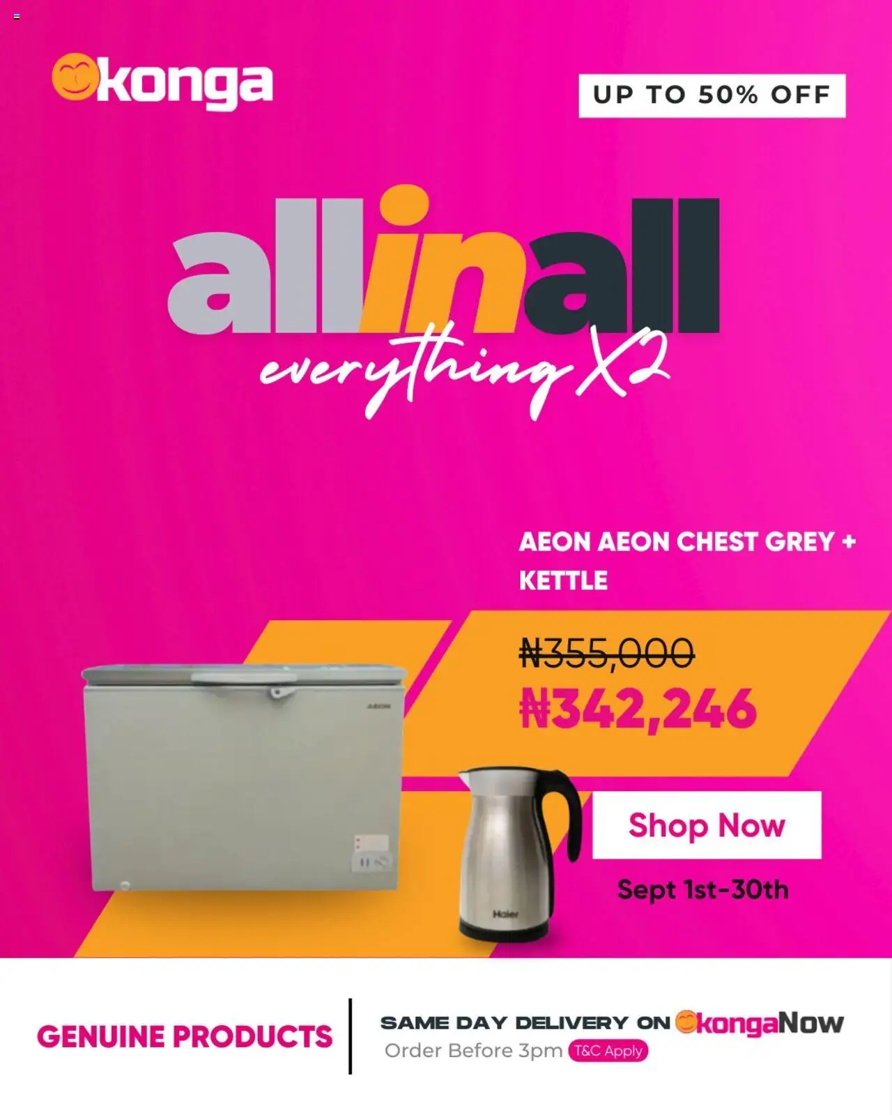 Konga Catalogue valid from 01.09.2025 | Page: 8 | Products: Kettle