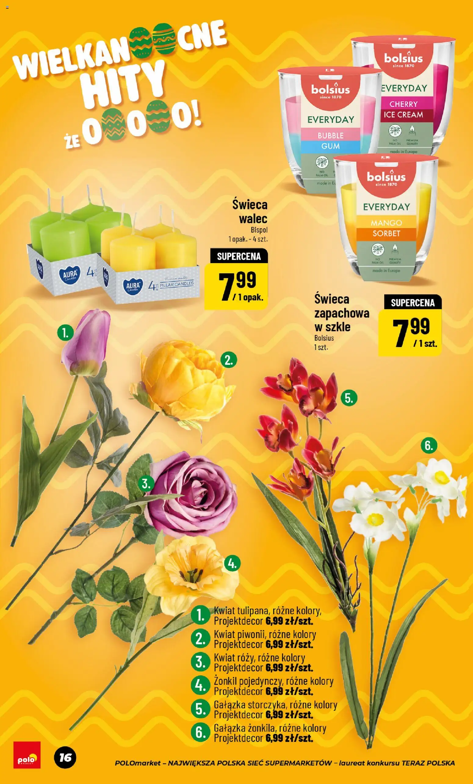 POLOmarket gazetka - Wielkanoc od 06.03.2026 | Strona: 16 | Produkty: Mango, Sorbet