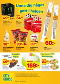 City Gross - erbjudanden - Förhandsvisning av reklamblad från butik City Gross aktuell från 13.10.2025 | Sida: 11 | Produkter: Bageri, Fanta, Energidryck
